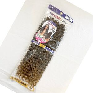 New Freetress 3X Soulfull Curl 20” Synthetic Braiding Hair – Color T27